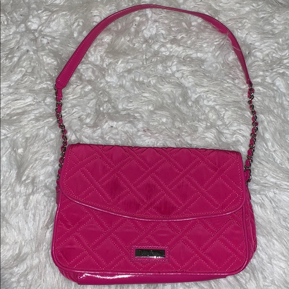 Vera Bradley Chain Shoulder Bag - Deep Pink